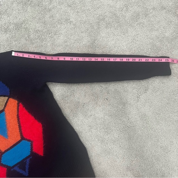 Vestrum Italy NWT 100% Wool Sweater Women’s Sz M Navy - Picture 11 of 13